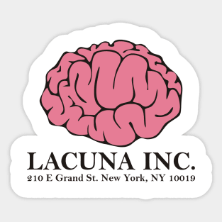 Eternal Sunshine of the Spotless Mind - Lacuna Inc Sticker